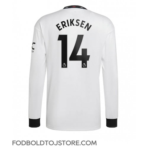 Manchester United Christian Eriksen #14 Udebanetrøje 2022-23 Langærmet